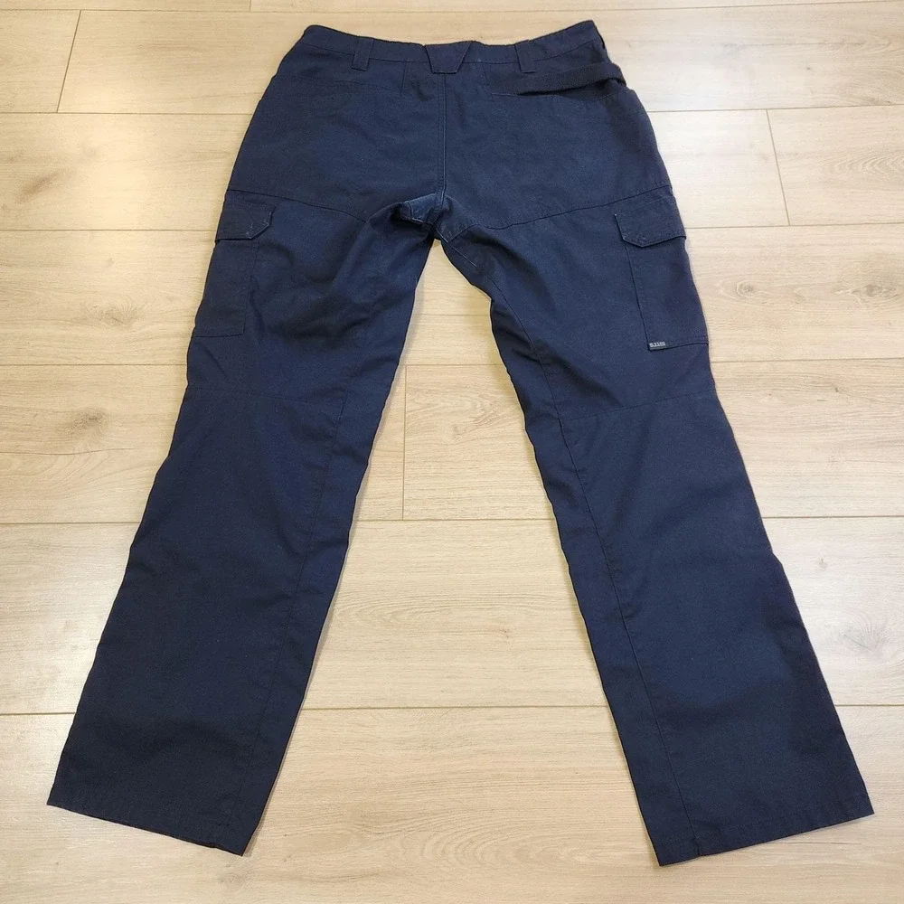 5.11 Tactical ABR Pro Pants Mens 34x32 Blue Cargo Canvas Workwear Hiking Outdoor